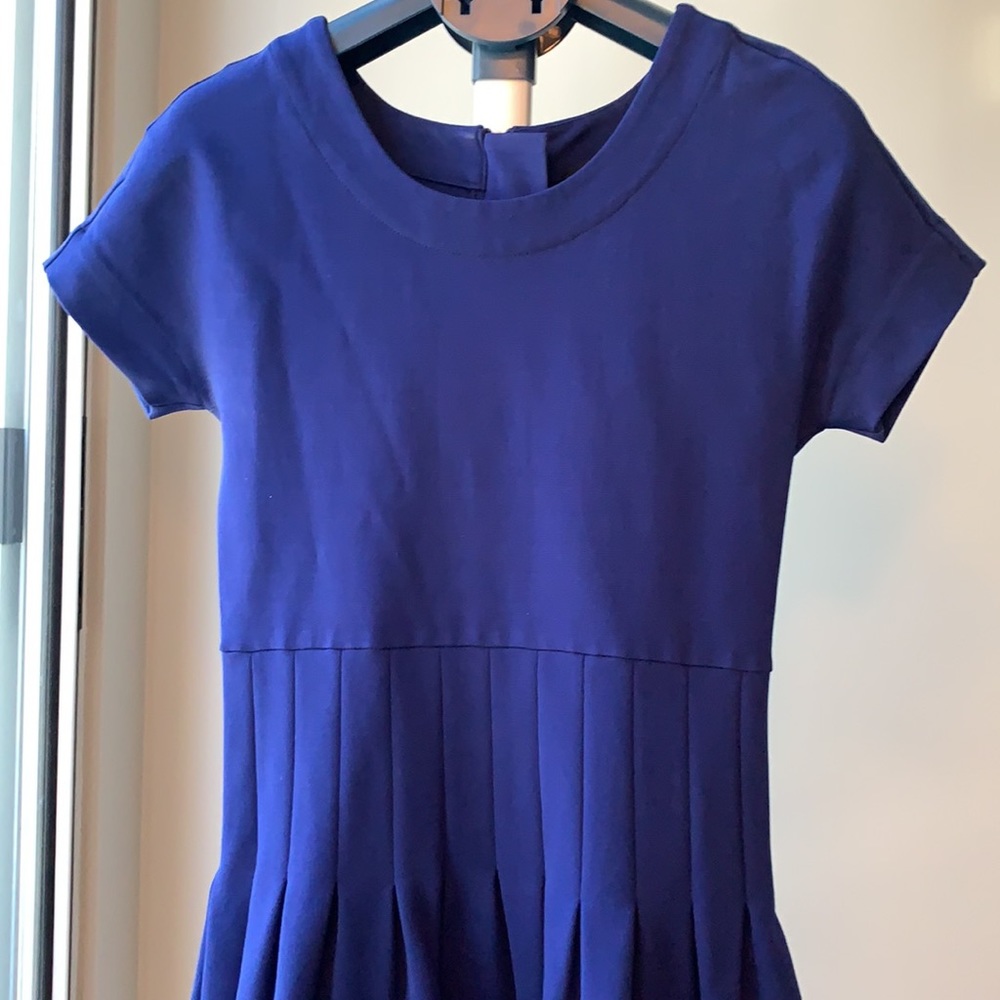 🔹Pink Tartan royal blue dress 🔹